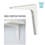 SIKU Wall Angle Bracket For Wooden Shelf Board TV Holder Household Supplies