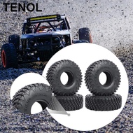 [TENOL] 4x Replaces Eays to Install High Performance Upgrade Part RC Rubber Tires 1.0 inch Tires for
