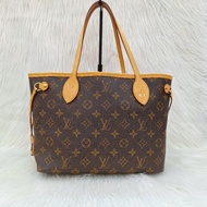 LV M40155 NEVERFULL BOOKTOTE 原花老花字紋 肩背托特手提包