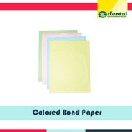 Colored Bond Paper per ream - Sub 16 - Single Color - Light Colored Bond Paper