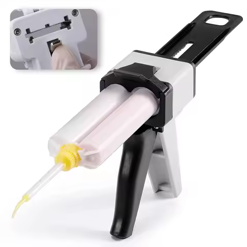 50/100PCS Dental Mixing Tips 1:1 Dental Silicone Tips Printing Gun Mixing Tips Dental Materials Dent