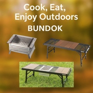 BUNDOK Rearrange Table BD-242 / Built-in Stove BD-444 – Camping Outdoor