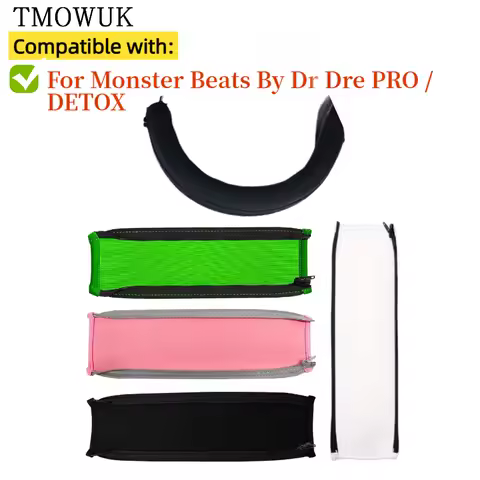 Replacement Headband Cover for Monster Beats By Dr Dre PRO / DETOX Headphones Head band Headpad