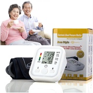 super max s2021NEW Original Electronic Arm Blood Pressure Monitor Digital Wrist Arm Type Rechargeable Kit Style BP Automatic Blood Measurement Monitor LCD Heart Rate accurate Tonometer Measuring Automatic Sphygmomanometer pulsometer (Battery not Included)