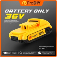 [ BATTERY ONLY ] 36V for PRODIY DW36I Cordless Driver Drill Screwdriver With Hammer 3 Mode 2 Speed B