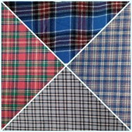 KATUN YARNDYED COTTON FABRIC WITH CHECK PATTERN 918BR / 806BR / 295MR / 806UN