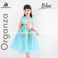 Gaun Pita Anak Dress Pesta Anak Perempuan Bahan Premium Organza by Canaregio