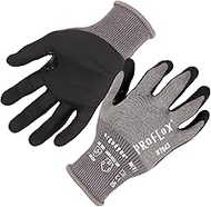 Ergodyne ProFlex 7043 Nitrile Coated Work Gloves, Cut Resistant ANSI A4, 18g