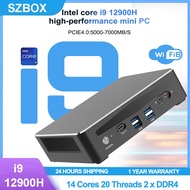 V600 Intel Core i7-12700H/i9-12900H/i7-1270P Win11 Thunderblot4 Tri-Screen Display 4K Gaming MINI PC