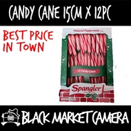 [BMC] Christmas Candy Cane 15cm (12Pcs/Box. Bulk Purchase 3/4/5/6 Boxes) [SWEETS] [CANDY]
