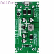 FALLFORBEAUTY Lithium Battery Charging Boost Module, 3A 5V 9V 12V Boost Converter Module, Fast Charg