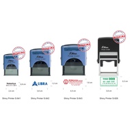 Special stamp for fabric (textile)