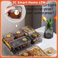 balang kuih raya 2024 tray airtight cookies storage container light luxury candy box household living room candy plate snack dish snack plate nut dried fruit storage box