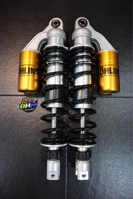 ohlins โช๊คหลัง โอลิน เเก๊สเเท้  Pcx2021 Nmax Xmax Gpx Drone ยาว350มิล