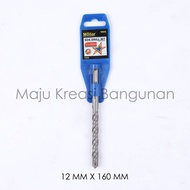 MATA SDS Mollar Concrete Drill Bit 12mm x 160mm Masonry Wall Impact Drill Bit 12 160 mm