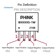 [Aus-t] 2pcs/lot B0505S-1W B0505S B0505 SIP-4 IC New oril isolated power supply 5V to 5V