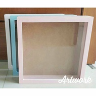 White Frame 30 x 30 cm