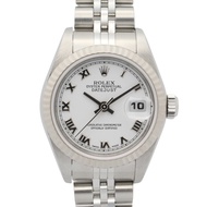 【二手】勞力士ROLEX腕錶 Datejust F 序號 79174 WH/RO K18WG（白K金）不銹鋼 Datejust F 序號女二手 A