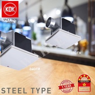KDK 17CUBM / 24CUBM | Ceiling Mount Ventilating Fan Steel Type | Ceiling Exhaust Fan Steel Type