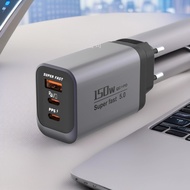 New Multi-Port Fast Charger 1U+2PD Charger 150W Full Protocol Small Appliance Travel Charger NLPA