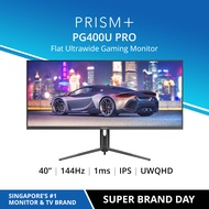 PRISM+ PG400U PRO 40 IPS 144Hz 1ms UWQHD 120% sRGB Adaptive-Sync Pro Gaming Monitor [3440 x 1440]