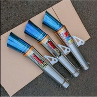 NLK RACING Exhaust/Kou Mahachai/Daeng sai4 Exhaust pipe 51mm Canister only universal Exhaust daeng4