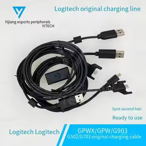 Applicable for Logitech G502G102G903G403GPWG402 wired mouse cable disconnection maintenance data cab
