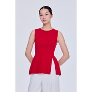 Knitted Fit And Flare Top