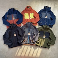 R7F3 Patagonia Outdoor windproof soft shell hooded nylon plush zip-up jacket for men and couples