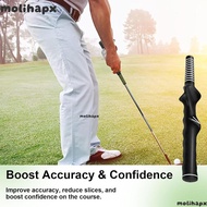 MOLIH Golf Club Grip, Black Left-Handed Golf Swing Training Grip,  Universal Right-Handed Golf Grip 