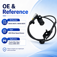 895450K070 ABS Wheel Speed Sensor Rear Right amp Left 89545-0K070 89546-0K070 For Toyota Hilux Vigo