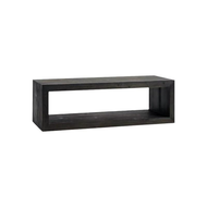 Coffee Table sturdy wood rectangular center table black modern living room sofa table simple Nordic 