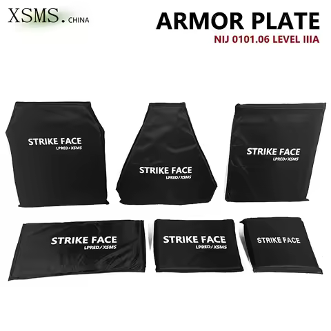 1Pcs 6x8 6x12 10x12 12x12 NIJ IIIA Soft Bulletproof Plates Ballistic Vest Bulletproof Backpack Balli