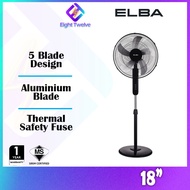 18" ELBA High Velocity Stand Fan Kipas Berdiri | EISF-N1885(BK)