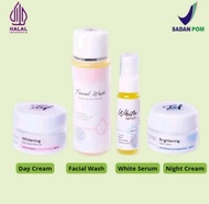 PAKET WHITENING SKINCARE BPOM TCF ISI 4