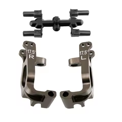 2pcs Metal 17.5 Degrees C-Hub Carrier Caster Block IFW474 for Kyosho MP9 MP10 1/8 RC Car Upgrade Par