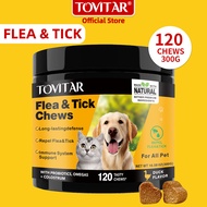 Tovitar® Pet flea and tick chewing cat and dog prevention support long-lasting protection