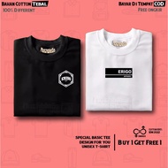 BUY 1 OR 2 PCS Distro T-Shirts for Men and Women - APAREL WHITE Distro T-Shirts - ERIGO Distro T-Shi