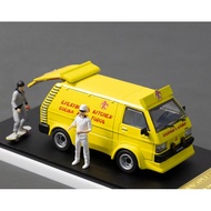 2025 Foshan Exhibition MK Mitsubishi Delica Food Truck with Doll 1: 64 Alloy Car Model