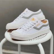Ventela new public sepatu white black natural vantela putih