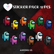 Sticker Pack Among Us 12 pcs | GO STICKER