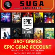 EPIC GAMES 340++ GAMES ACCOUNT (CAN CHANGE ALL ACCOUNT INFORMATION) [FROM 2019]