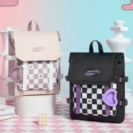 Castle Night Casual Trendy Waterproof School Backpack for Women - AB645