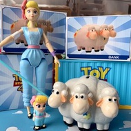 玩具總動員 牧羊女三頭羊存錢桶 迪士尼造型存錢筒女生兒童可愛書桌小物