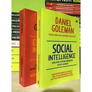 PAKET 2 BUKU EMOTIONAL INTELLIGENCE & SOCIAL INTELLIGENCE - DANIEL GOLEMAN