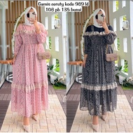 Ceruty x brukat gamis 989 by Alvaro Collection