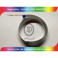 Flexi Cable 0.5mm 11pin 60cm Next to Flexible Pcb Flat Ribbon Parallel