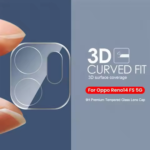 HD Clear 3D Tempered Glass Camera Protector For Oppo Reno14 FS Reno 14 Pro 14F 14FS Reno14F Reno14FS