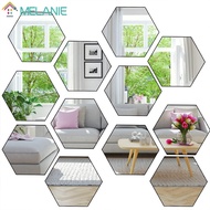 out of sale Out 1Pc 3D Mirror Hexagon Removable Acrylic Self Adhesive Wall Sticker Decal / Living Room DIY Art Craft Decoration