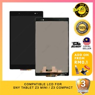 BROSHOP BS Compatible Lcd For SNY TABLET Z3 MINI / Z3 COMPACT Touch Screen Digitizer Skrin Fullset M
